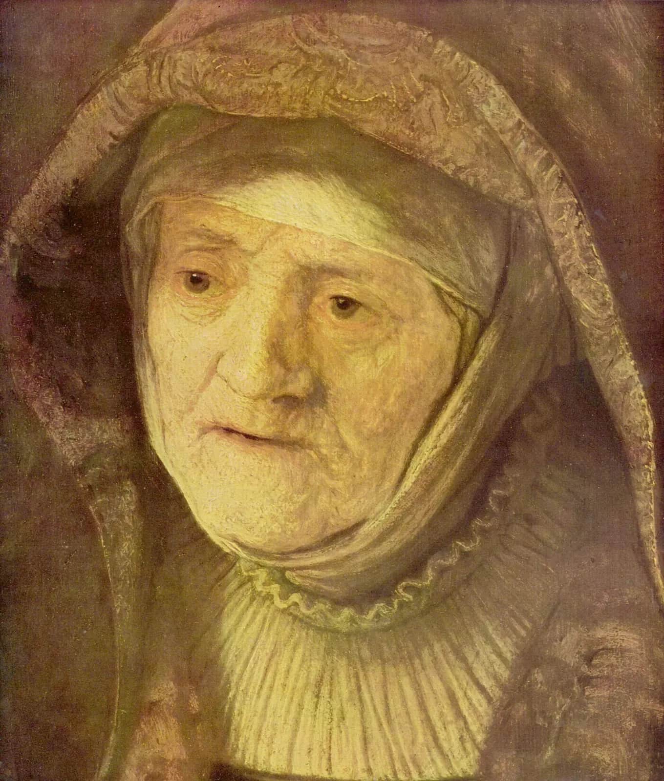 The Prophetess Anna, Rembrandt