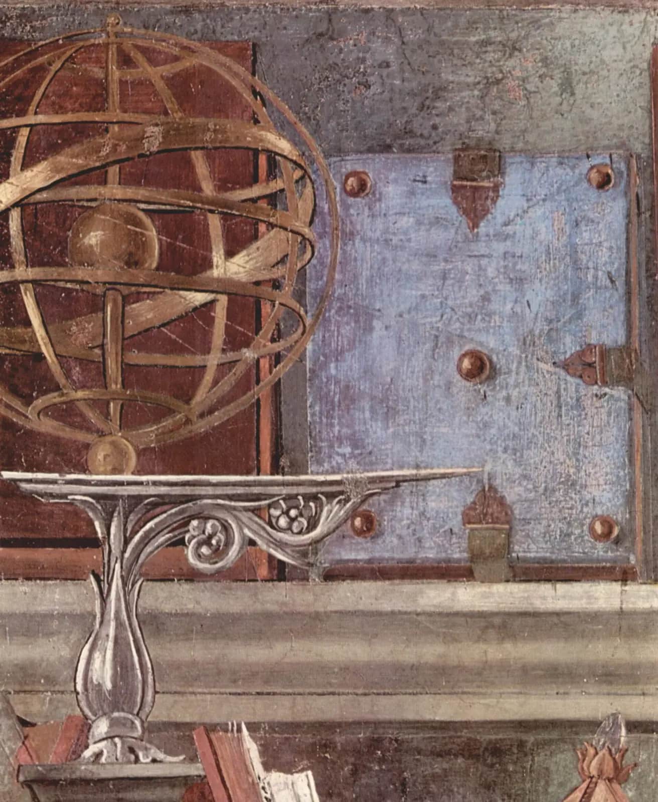 Saint Augustine in His Study (detail), Sandro Botticelli