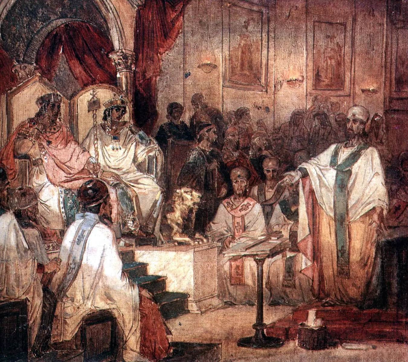 The Fourth Ecumenical Council of Chalcedon, Vasily Surikov
