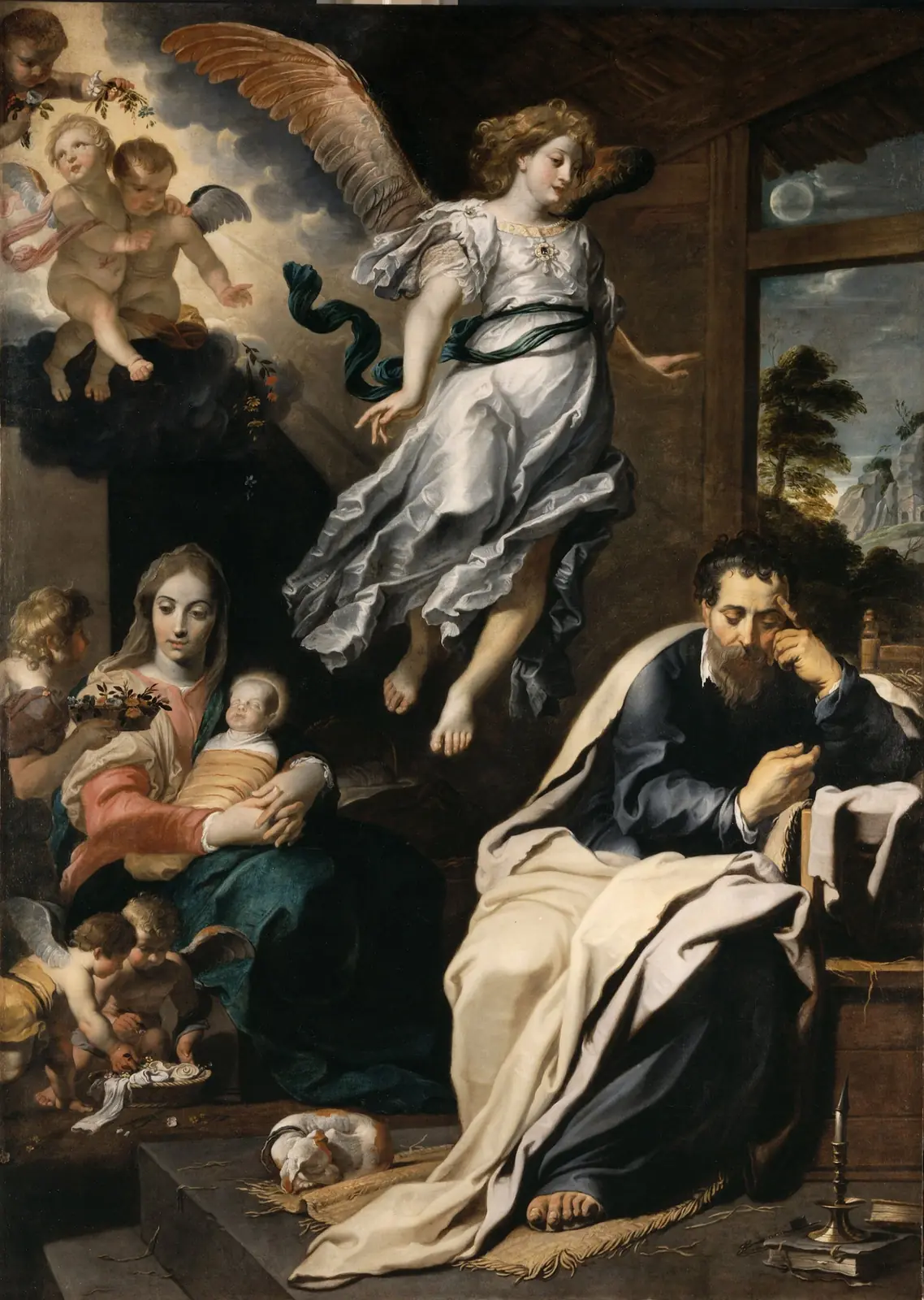 The Dream of Saint Joseph, Gerard Seghers