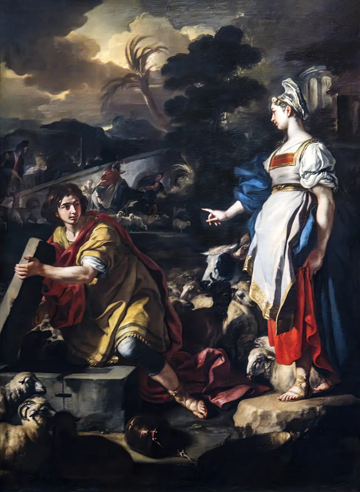 Jacob and Rachel, Francesco Solimena