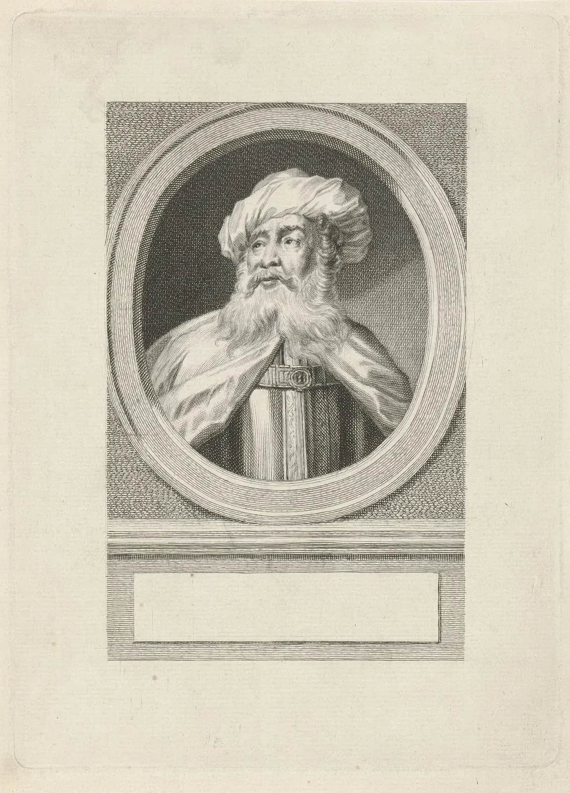 Portrait of Flavius Josephus (print), Unknown engraver