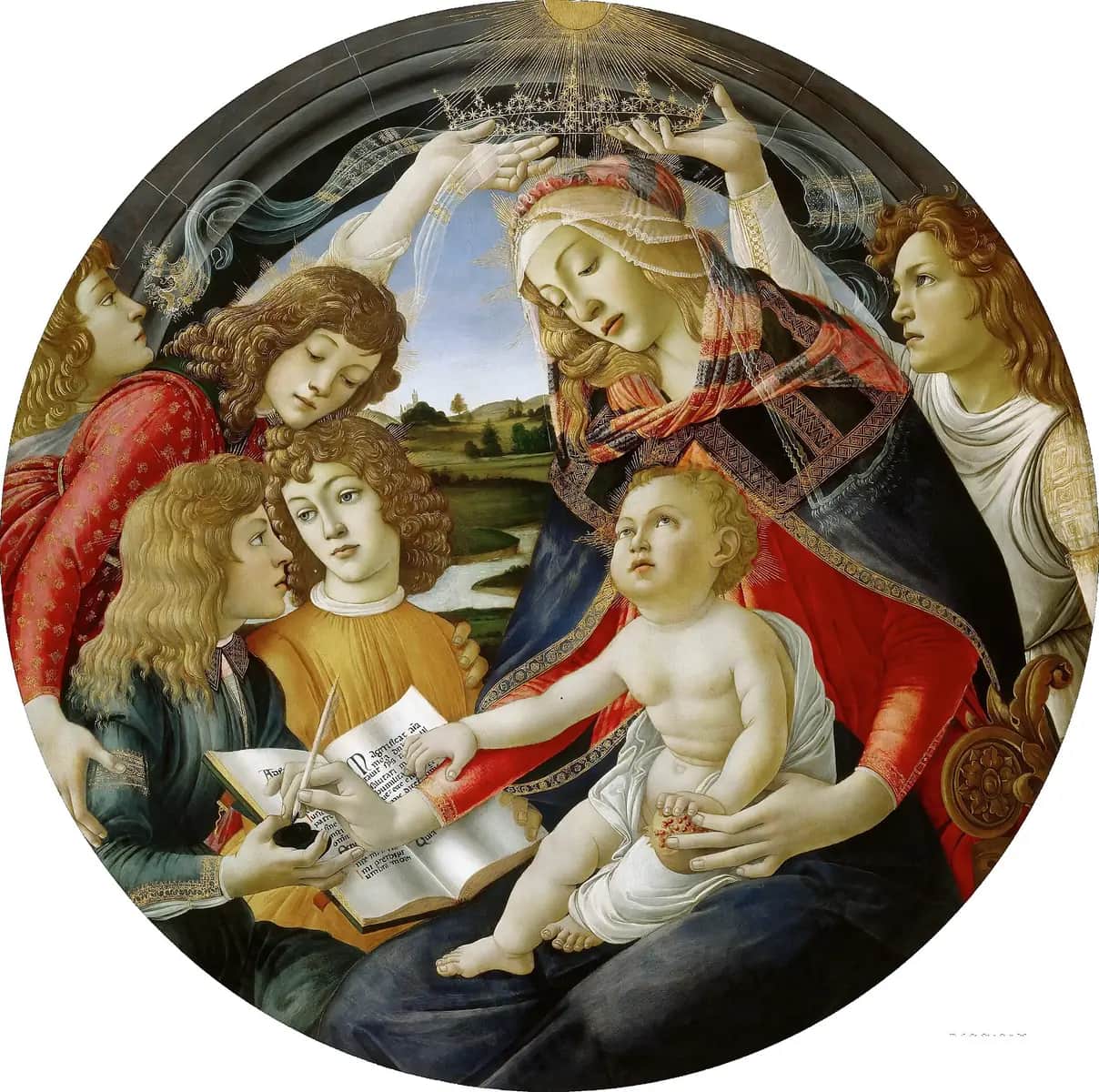 Madonna of the Magnificat, Sandro Botticelli