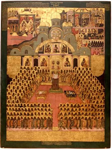 Icon of the Seventh Ecumenical Council, Unknown