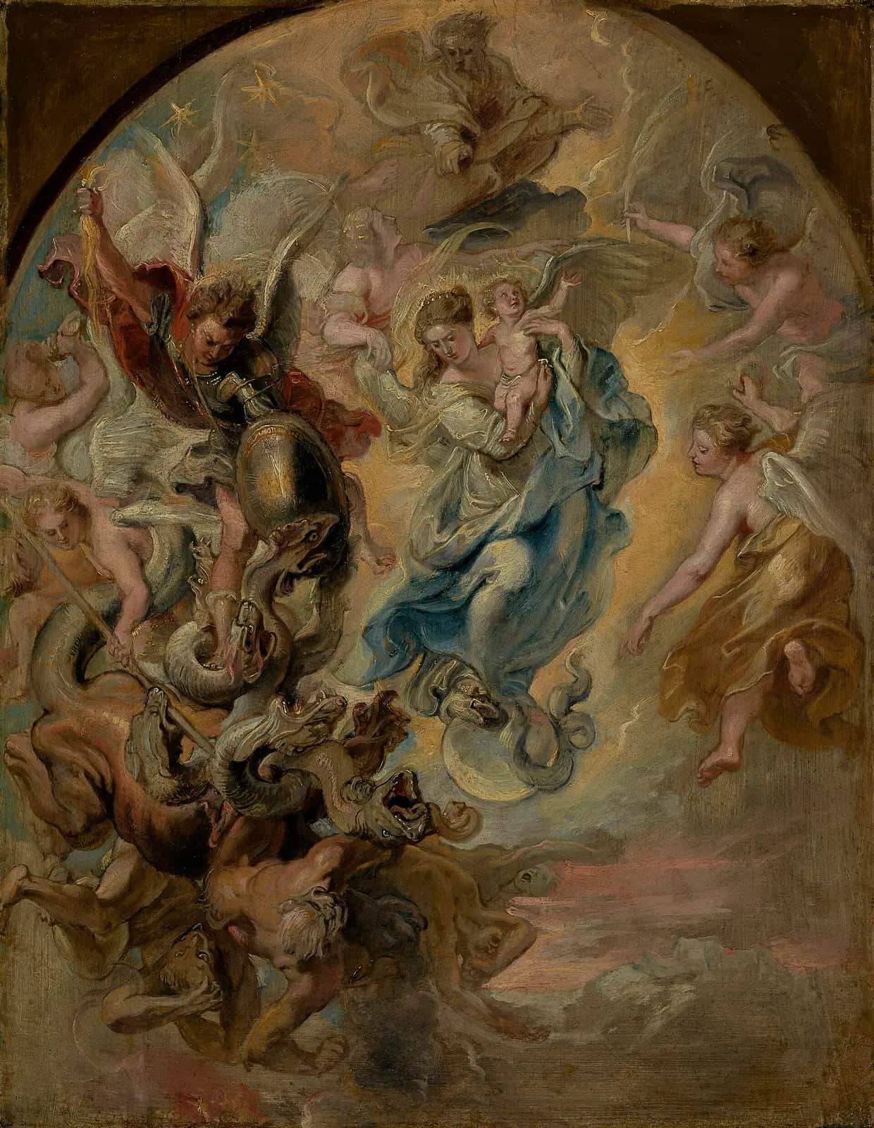 The Virgin as the Woman of the Apocalypse, Peter Paul Rubens